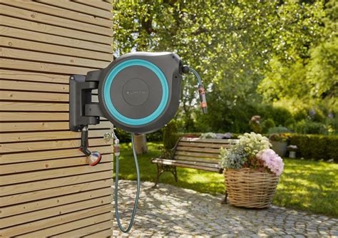 Gardena Wall Mounted Hose Reel 35m Automatic Retractable Hose Box