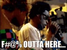 Fuck Outta Here Gifs Tenor