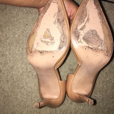 Zara Shoes Zara Nude Asymmetrical Cut Pumps Poshmark