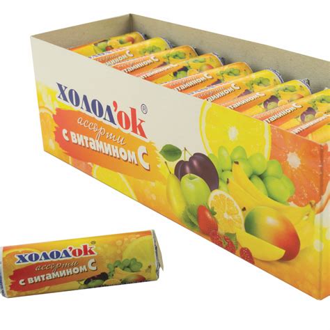 Холодок 15гр*30шт ассорти / ДРАЖЕ** (фасовка) - интернет магазин Candy ...