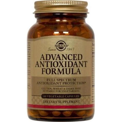 Антиоксиданты Solgar (Antioxidant Formula) 60 капсул купить в Украине ...