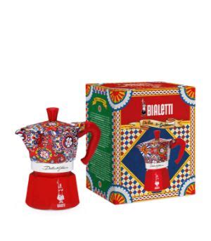 Dolce Gabbana Casa Multi X Bialetti Moka Express Cup Coffee Maker