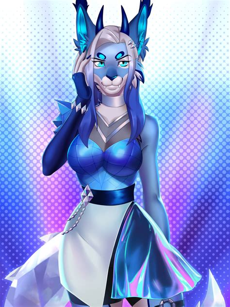 The Big Imageboard Tbib 2020 34 Anthro Blue Eyes Blue Hair Blue