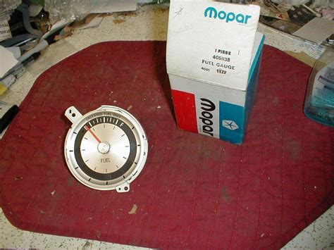 NOS Mopar Fuel Gauge 1977 8 M Body Models Dodge Diplomat Chrysler