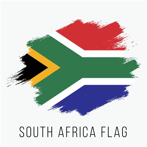 Grunge South Africa Vector Flag 10925880 Vector Art at Vecteezy