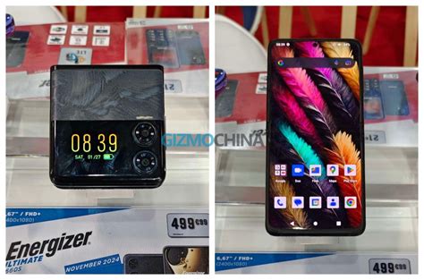 Energizer Ultimate U660S Is A Foldable Phone With MediaTek Helio G99