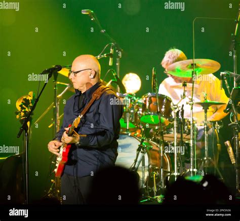 Performance Of Mark Knopfler At Palau Sant Jordi Stock Photo Alamy