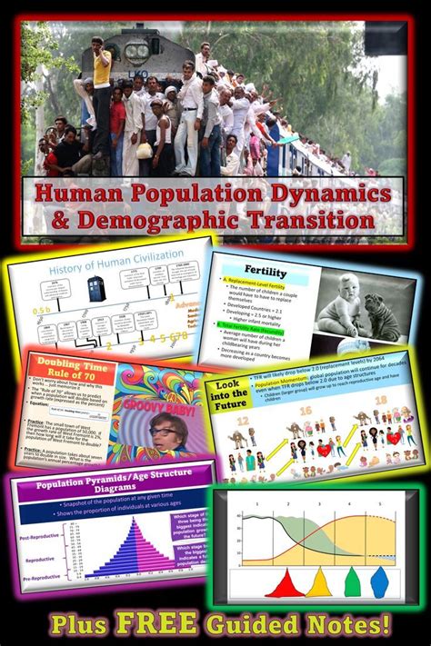 Human Population Dynamics And Demographic Transition 3 Powerpoints For Apes In 2022 Demographic