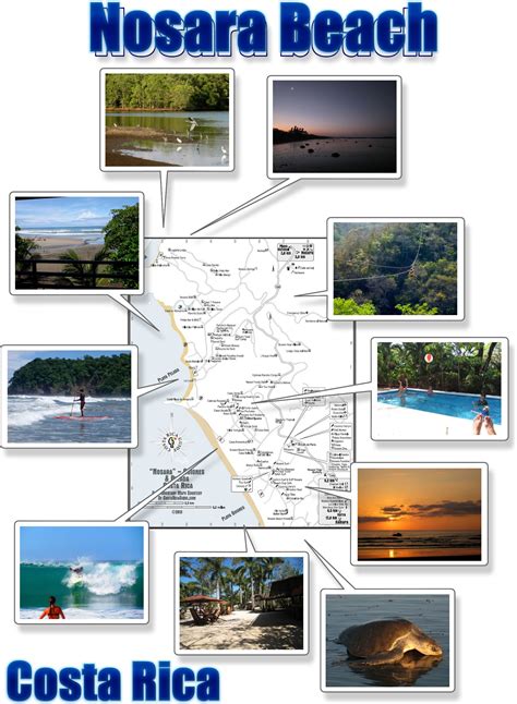 Costa Rica Map Nosara at Lauren Berning blog