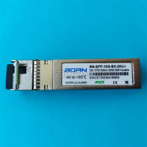 Оптический модуль Борн BN-SFP-10G-BX-20U-I — купить, цена, отзывы ...