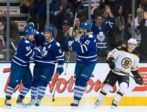 Leafs Hammer Bruins Boston Herald