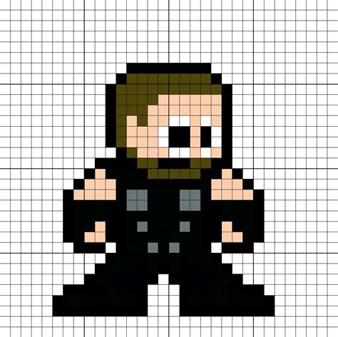 Thor Avengers Infinity War Perler Bead Pattern Hama Beads Design