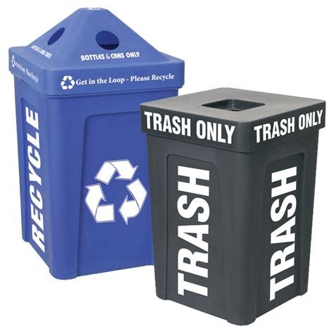 Large Recycle Bins | 48 Gallon Recycling Bin | Recycle Away