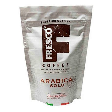 Кофе Fresco Arabica Solo растворимый 75 г — купить в интернет-магазине ...