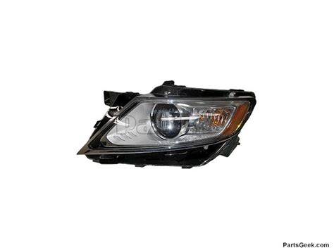 Lincoln Mkx Headlight Assembly Body Electrical Action Crash