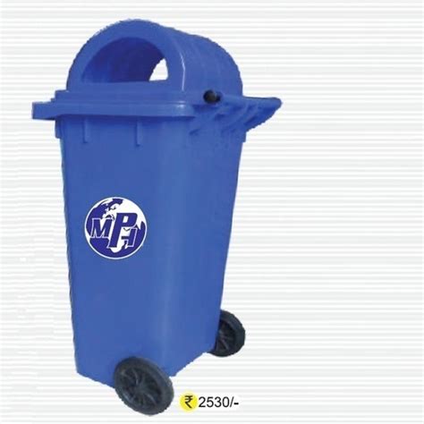 Blue Plastic Wheel Dustbin At Rs In New Delhi Id