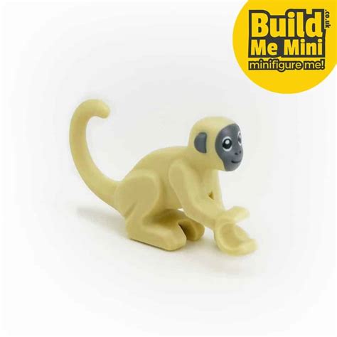 LEGO Minifigure Scale Monkey | Build Me Mini