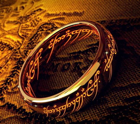 Elvish Love Ring Elvish Ring Glow In The Dark The One Ring Etsy Australia