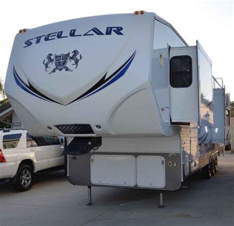 2012 Used Eclipse Recreational Vehicles STELLAR 34LKSG Toy Hauler In