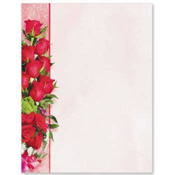 Page 17 Letter Paper Letter Paper Red Roses Dozen Red Roses