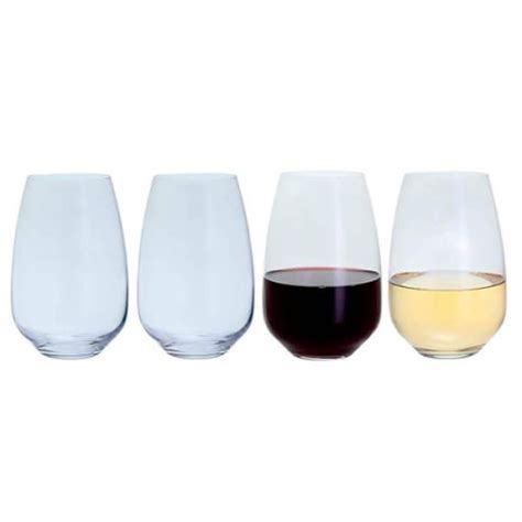 Dartington Cheers Set Of 4 Stemless Wine Glasses Tu328694pk Harts Of Stur