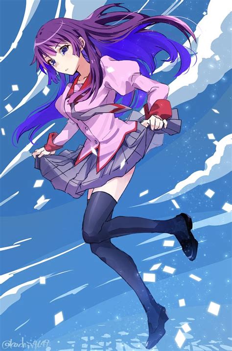 Senjougahara Hitagi Bakemonogatari Image By Kachin 3719691