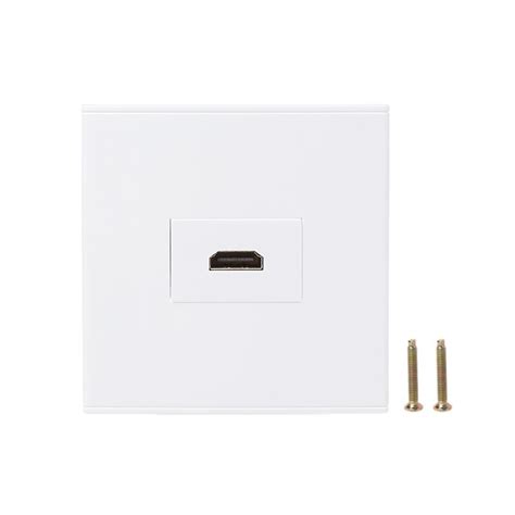 86 Type Wall Panel Socket HDMI Compatible High Def Vicedeal