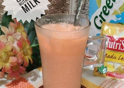 Resep Es Nutrisari Milk Oleh Lanjarsih Mama Fifian Masakanrumahan