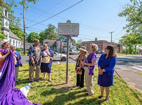 Sojourner Truth Marker Unveiled Sojourner Truth Memorial Committee