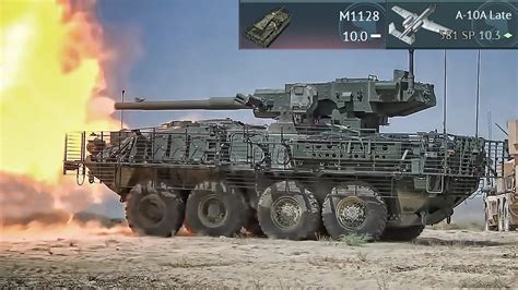 M1128 Stryker A 10 Warthog Close Air Support WarThunder YouTube