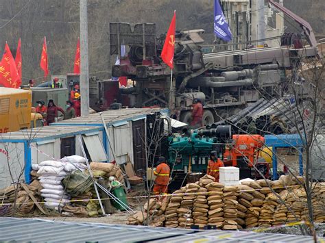 China Goldmine Blast Trapped Workers Must Wait Another Two Weeks For