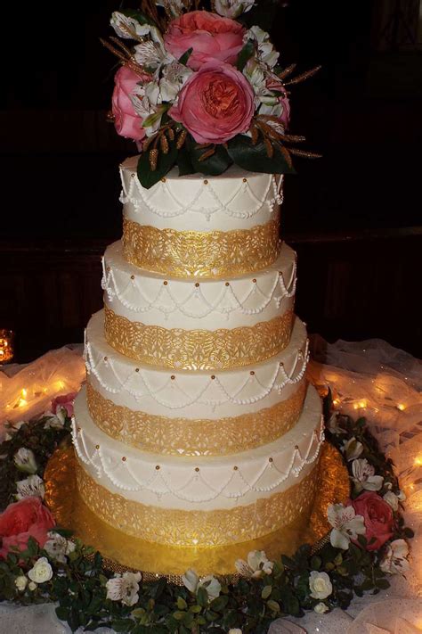 Golden Lace - CakeCentral.com