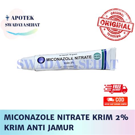 Jual Miconazole Cream 10 Gram Kimia Farma Krim Anti Jamur Panu