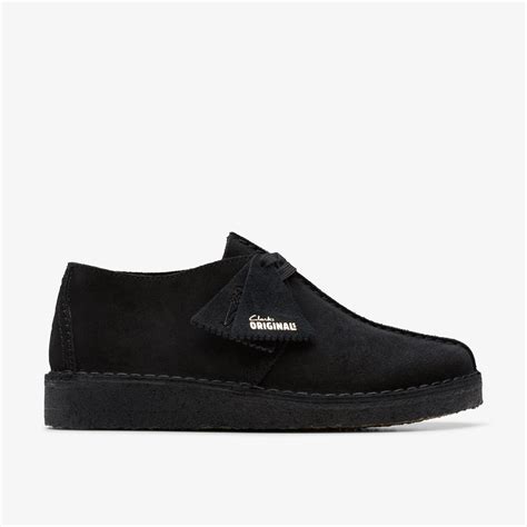 Clarks Desert Trek In Black | ModeSens