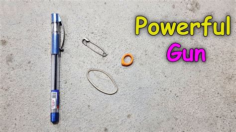 How To Make Powerful Pen Gun Pen Gun Kaise Banay Pen Gun Making Easy At Home Youtube