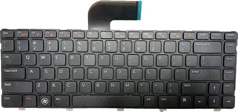 Rangale Teclado Para Port Til Con Marco Sin Retroiluminaci N Para Dell