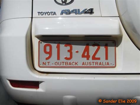 €uroplates License Plates Oceania Australia Northern Territory