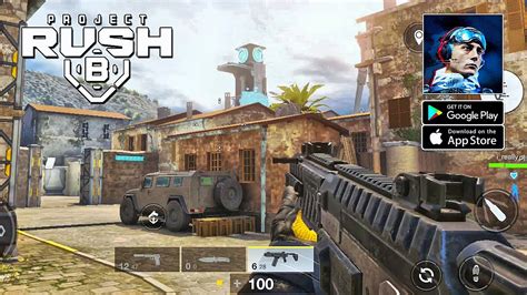 Project RushB FPS 5v5 Beta Gameplay Android IOS YouTube