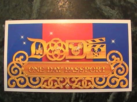 My Magical Collection Disney One Day Passport