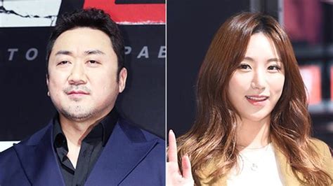 마동석 유부남 됐다17살 연하 예정화와 지난해 혼인신고 네이트 연예