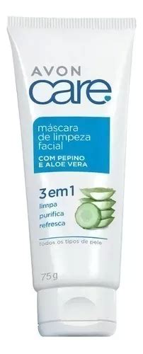 Máscara faciai para pele todo tipo de piel Avon Pepino 75g MercadoLivre