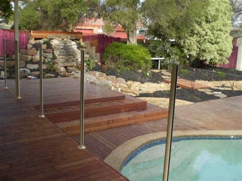 Semi Frameless With Aluminium Posts Melbourne Glass Pool Fencing