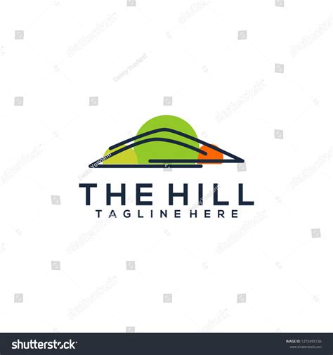 Hill Logo Design Stock Vector (Royalty Free) 1272495136 | Shutterstock