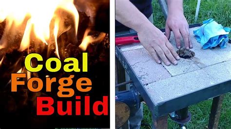 Building A Coal Forge At Home Part 3 Blower Bricks Assembly YouTube