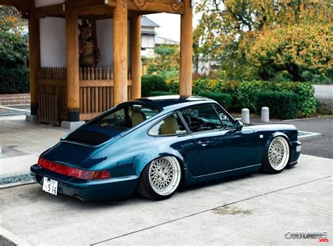 bagged porsche  carrera