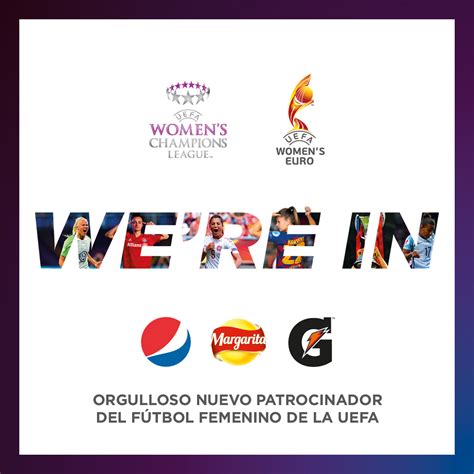 PepsiCo es el nuevo patrocinador del fútbol femenino de la UEFA