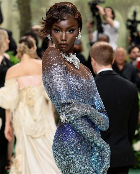 Anok Yai Shone Brightly In Swarovski Crystal Embellished Catsuit