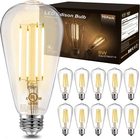 Daybetter Pack Led Lights Vintage Led Edison Bulbs Watt