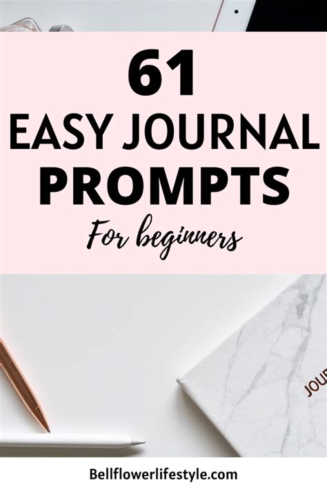 61 Easy journaling ideas for beginners to get started