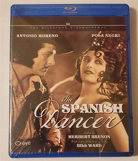 New Sealed The Spanish Dancer Blu Ray Silent Restored Pola Negri